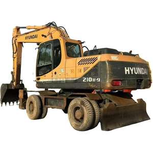 Excavatrice utilisée de roue de Hyundai 210w-9 avec haut-Eifficiency et économie d'énergie à vendre - Product Image 1