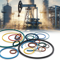 Chinesische Fabrik Gummi-O-Ring-Dichtungen NBR FKM FPM EPDM PU Silikon Flache Gummi-O-Ringe Nitril-Silikon-Gummi FFKM O-Ring