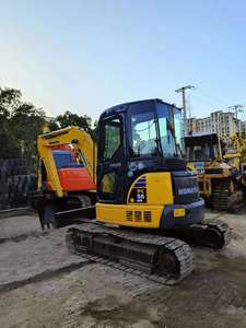 Excavadora Komatsu PC55 Usada Original de Alta Calidad, Excavadora de Segunda Mano PC55 para Komatsu, Excavadora Hidráulica de Orugas Usada - Product Image 4