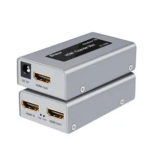 DTECH-extensor de HDMI, 60m, 4k, cat5, cat6, tx, rx, rj45, Hdmi, precio de fábrica