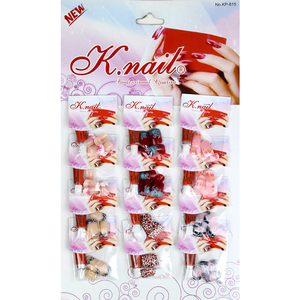 G.12แพ็คพิมพ์สีภาษาฝรั่งเศสคำเล็บเต็มเล็บ - Product Image 5