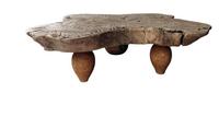 Table basse en bois massif de style Wabi-sabi chinois AJJ-Q210, ensemble complet de meubles de salon, hôtel, villa - Durable