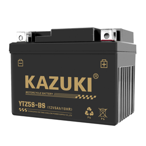 YTZ5S-BS <span class=keywords><strong>KAZUKI</strong></span> prix usine 12V 5AH Aki moteur SMF GEL moto moto plomb acide batterie de démarrage - Product Image 3