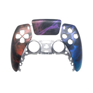 Joystick de transferencia de agua con acabado mate estilo Metal plateado dorado carcasa frontal para controlador PS5 con almohadilla táctil Universal - Product Image 6