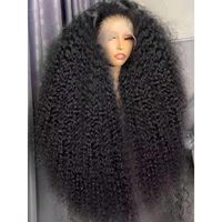 Perruques Lace Front Cheveux Humains Densité 250% Ondulées Profondes Pré-Pluckées Ligne de Cheveux Naturelle 13X4 HD Transparente pour Femmes