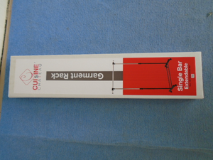 Bán Hot nối dài thanh duy nhất giá may mặc thép không gỉ trượt móc áo may Rack hiển thị với kệ lưu trữ - Product Image 5