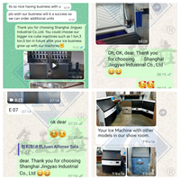 Máquina Automática para Hacer Hielo en Cubos de 5t, Máquina Industrial de Hielo para Venta