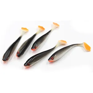 Selco – <span class=keywords><strong>leurre</strong></span> souple en forme de truite de 12Cm, grand appât souple en plastique pour <span class=keywords><strong>brochet</strong></span> et alose - Product Image 2