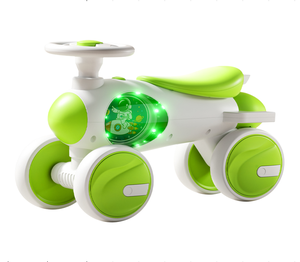 Fabrieksdirect Nieuwe Moderne Vierwielige Kinder Scooter Speelgoedauto, Geschikt voor <span class=keywords><strong>2</strong></span>-4 Jaar Oude Kinderen, Raketvormig voor Buitengebruik - Product Image 3
