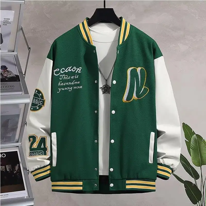 Hot selling men's clothing fall women clothes leather jacket custom jackets for men 2022 with high quality