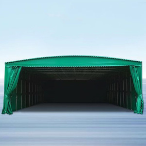 Gấp đẩy kéo Lều điện Kính thiên văn mái hiên với vải <span class=keywords><strong>PVC</strong></span> cho ngoài trời bán hàng tự động hoặc phục vụ - Product Image 4