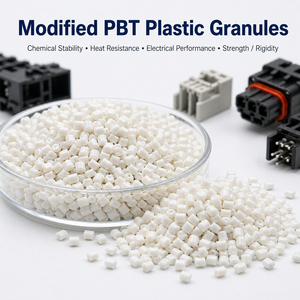 Gránulos de Plástico PBT GF25 Modificado FX, Reforzado, de Alta Resistencia al Impacto, Retardante de Llama, Grado de Inyección - Product Image 2