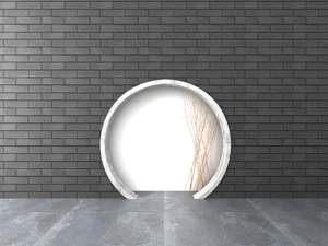 Hoge Temperatuurbestendig Gemakkelijk Schoon Te Maken Wandpaneel 3d Steeneffect Mcm Flexibele Keramische Tegels Buiten - Product Image 3