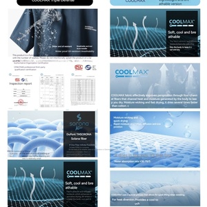 Camisetas Unisex de Manga Corta para Senderismo al Aire Libre, Talla Grande, para Hombre, Frescas para el Verano, con Absorción de Humedad Unidireccional, Diseño Sólido - Product Image 3