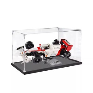 Vitrina Acrílica para <span class=keywords><strong>McLaren</strong></span> MP4-10330, Caja Transparente a Prueba de Polvo con Diseño de Dibujos Animados para Bloques de Construcción y Figuras - Product Image 4