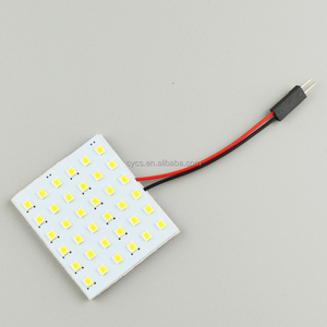 Dome ánh sáng 12LED 24Led 36 SMD ô tô led bảng điều chỉnh nội thất Festoon ánh sáng 12V tự động đọc sách ánh sáng T10 Adapter Dome 2835 bóng đèn - Product Image 4