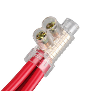Bloc de jonction transparent Katie PC, connecteur de fils en cuivre à vis simple/double 2x6mm 3x6mm, boîte de jonction pour connexion de fils - Product Image 3