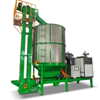Séchoir à grains mobile haute efficacité Maosheng 30T pour riz, maïs, blé – Machine de séchage portable