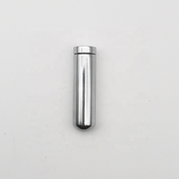 1/2\" Diameter Steel Desktop Table Standoffs Chromed Finish 1/4\"-D12X40 Fasteners for Material Hole Product Category Fasteners