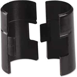 Alera ALE Wire Shelving Shelf Lock Clips en plastique noirs - Lot de 4 supports et connecteurs de rayonnage en plastique - Product Image 3