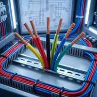 Câble Électrique Industriel du Fabricant, Câble en Caoutchouc Étanche pour Pompe, 1.5mm-6mm, 2-4 Conducteurs, Conducteur en Cuivre XLPE, IP65