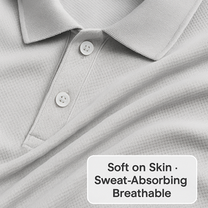 เสื้อโปโลสำหรับผู้ชายเสื้อมังงะโรลป้องกันกลิ่นแห้งแบบเรียบง่ายออกแบบโลโก้ได้ตามต้องการ - Product Image 3