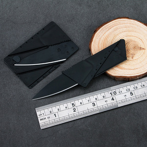 portable card knife folding knife creative business knife outdoor mini knife - Product Image 1