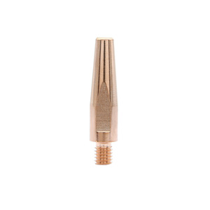Xiongju Conductive Nozzle Chromium Zirconium Copper Yaskawa OTC Type MIG Welding Tip Threaded Argon Gas Compatible - Product Image 1