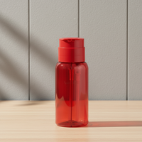 Bouteille PET à deux compartiments de 500 ml avec impression sérigraphique personnalisée en or, double pompe, contenant pour produits capillaires liquides