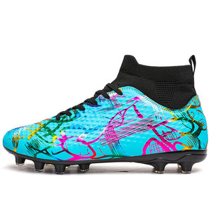 Nouvelles chaussures de football à <span class=keywords><strong>crampons</strong></span> SG à haute cheville, originales, pour <span class=keywords><strong>enfants</strong></span>, hommes, chaussures de football en salle, <span class=keywords><strong>crampons</strong></span> de sport - Product Image 3