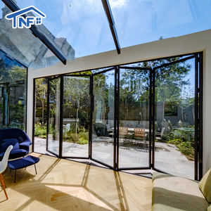 サーマルブレイク防水低Eガラスフレンチ折りたたみドア - Product Image 2