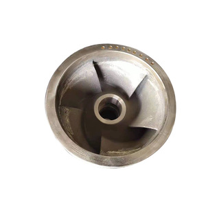 Custom Copper Impeller Closed Type 4 Blades Curved Blade Polished Finish For Centrifugal <b>Pump</b> <b>Submersible</b> <b>Pump</b> Slurry <b>Pump</b> - Product Image 4
