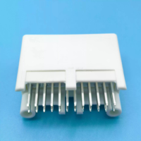 Conector Automotriz Doméstico Enchufable 1376111-2, 5A 12V 24 Pines Rectos, Conector de Extremo de Placa PCB, Paso de 2.2mm, Carcasa de PBT