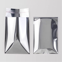 Kantong Plastik Kemasan Bisnis Tahan Lama dengan Perekat Sendiri, Pita Film Aluminium, dan Pouch dengan Cetak Gravure, Kantong Metalik