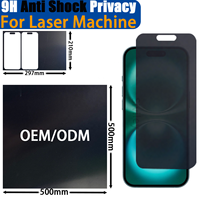 Film de confidentialité mat anti-choc 9H, feuille A4 pour machine laser, protection d'écran anti-espion et anti-reflet, matière première OEM ODM