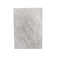 En relief personnalisé cousu cahiers de reliure lâche simple impression doublée à couverture rigide cahiers a5