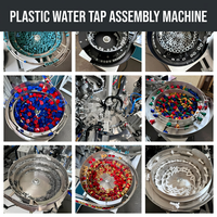Machine d'assemblage automatique de robinets en plastique contrôlée par PLC Hensen 220V avec garantie d'un an, certifiée CE pour les usines de fabrication