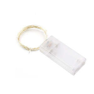 Lumières féeriques à piles pour <span class=keywords><strong>d</strong></span>écoration intérieure et extérieure en fil de cuivre lumières de noël imperméables pour jardin cour Camping Patio arbre fête - Product Image 2