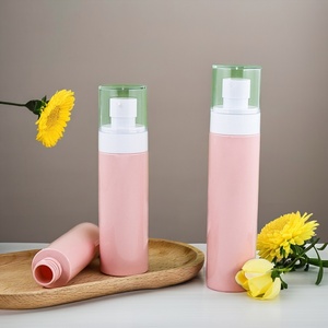 In Stock Round Plastic Cosmetic Mist Spray <b>Bottle</b> 60ml 80ml 100ml Cosmetic Packaging <b>Bottle</b> Skin Care Product Lotion <b>Pump</b> <b>Bottle</b> - Product Image 5