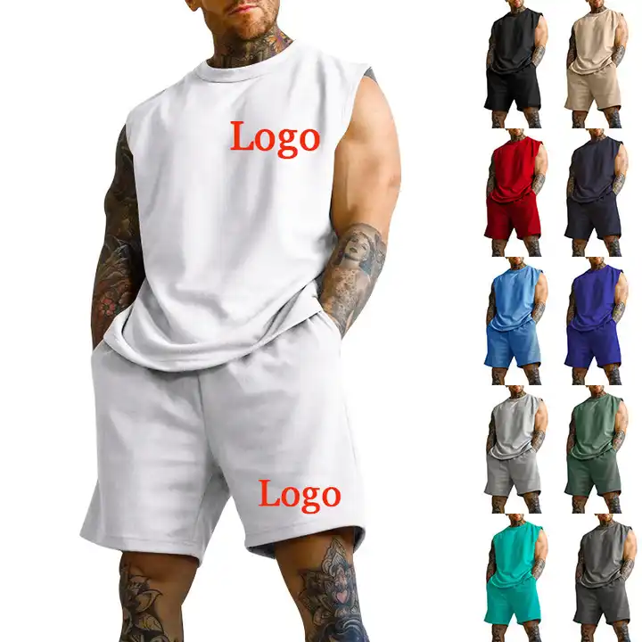 New Summer Team Uniform T Shirt Sets Jogging Short Sleeve