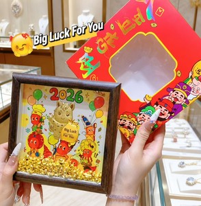 Pegatina Personalizada para Teléfono Móvil de Oro Puro 999, Souvenir Empresarial de Lujo, MOQ Bajo - Product Image 3