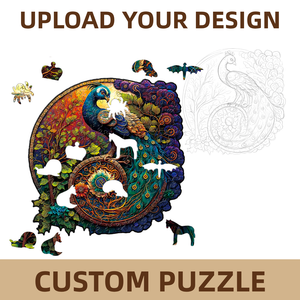 ตัวต่อไม้4มม. A5แพ็คได้ตามต้องการ3D 3D ไม้ปริศนาทำด้วยมือสำหรับนักสะสม - Product Image 3