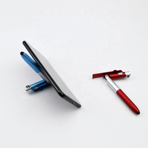 <span class=keywords><strong>4</strong></span> Trong 1 Quà Tặng Khuyến Mại Đa Chức Năng Stylus Điện Thoại Chủ LED Light Nhựa <span class=keywords><strong>Pen</strong></span> Với Đứng - Product Image 4