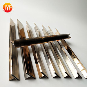 ZZ1104 profilo a U <span class=keywords><strong>in</strong></span> <span class=keywords><strong>acciaio</strong></span> inossidabile di forma speciale spazzolato nero per progetto Hotel - Product Image 5