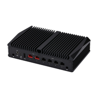 Mini PC Empresarial Sin Ventilador K10900H6 con Procesador N100/N305/N150/N355, Doble LAN de 10GB y Switch LAN de 4*2.5GB, Compatible con Sistema Operativo Linux