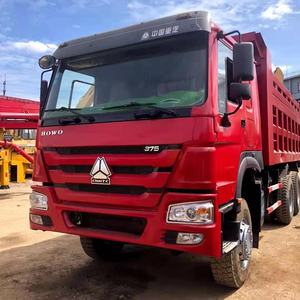 Camión volquete de segunda mano con gran potencia, camión volquete de segunda mano usado, casi nuevo, con gran potencia, de 6X4, 375, 8X4, 375 - Product Image 1