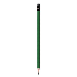 Matite Verdi per Scuola D=7.3mm con Motivo Esagonale, Durezza Mina HB, Lunghezza 190 mm, Set da 100 Pezzi - Product Image 1