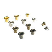 Niucky ME002 Mini œillets métalliques classiques en cuivre 1.0-2.5mm Or/Argent/Laiton antique/Noir canon de fusil Lavables pour chaussures de poupée et ceintures