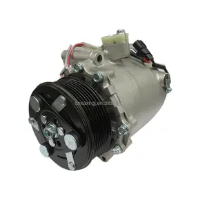 TRSE09 R134a Compressor de ar condicionado para carro, bomba de refrigeração com embreagem, 12V, Compressor de ar condicionado para Honda CRV RDX