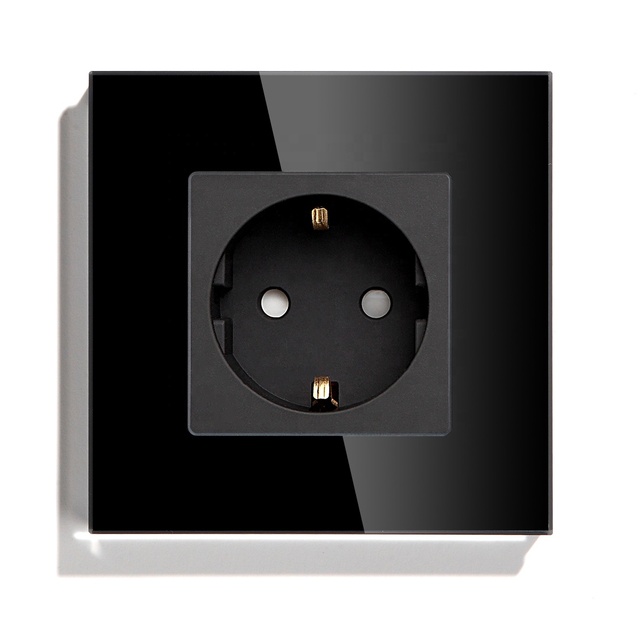 Factory Directly Smart Systems FR Wall Socket for Home Glass Wall Switch and Power Plug Socket